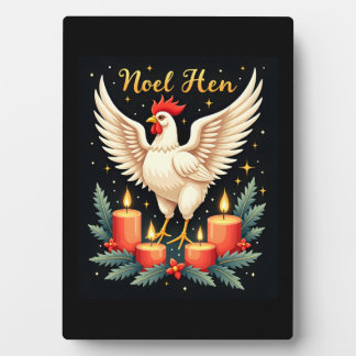 Noel Hen Chicken Fotoplaat