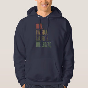 NOEL het Man de Myth de LEGEND FUNNY Mannen Boys Hoodie