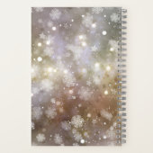 Noël hiver Leopard Deer Spiral Carnet (Verso)