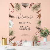 Noël hiver Rustique Fête des mariées Bienvenue (Mariage)