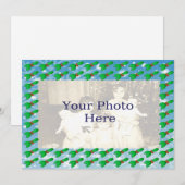 Noël Holly Carte photo Motif (Devant / Derrière)