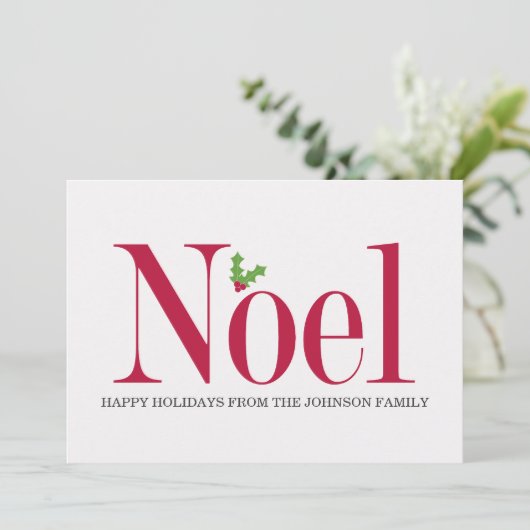 Noel Holly Design Cartes Appartement (Debout devant)