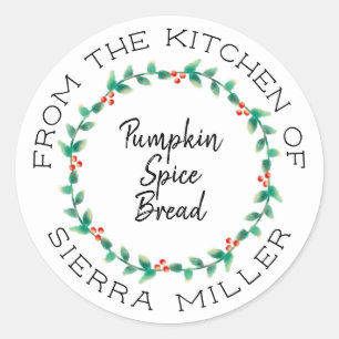 Noël Holly Wreath cuisine Traitements Étiquette ca