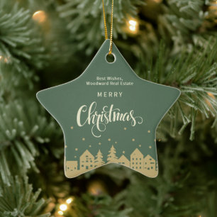 Noël Immobilier Décoration de Maison Rétro à Pet