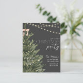 Noël, Invitation Vacances, Fête, (Debout devant)