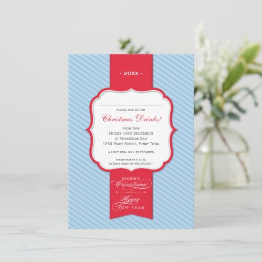 NOËL INVITATIONS DU PARTI :: lapel 5P (Debout devant)