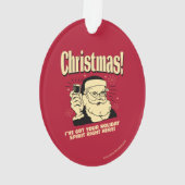 Noël : J'ai ton esprit de vacances ici (dos)