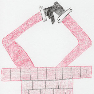 Noël - Je vous souhaite une carte de voyage lisse