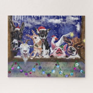 Noël Jigsaw Puzzle Animal Party Happy Song