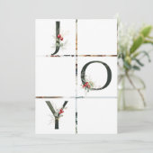 Noël Joie collage 3 Photo Carte de vacances (Debout devant)