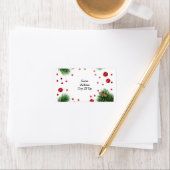 Noël Joie Retour Adresse Étiquettes (En situation)