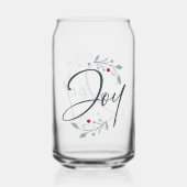 Noël Joie Verre de Verre de Vaisselle (Verso)