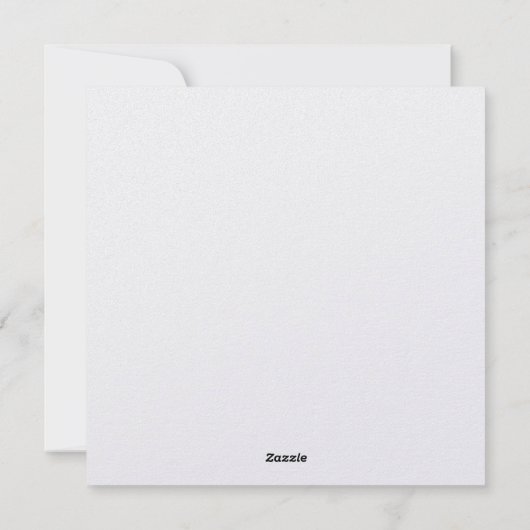 Noël Joy Baby Faire-part de naissance (Dos)