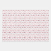 Noël Joy Red Wrapper Papier (Devant 2)