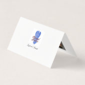 Noël "Joyeux Anniversaire Jésus" carte de voeux (Back)