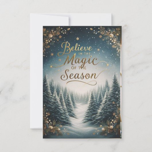 Noel-kaart - Merry Christmas (Achterkant)