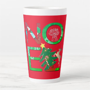 "Noel" Kerst Latte Mok