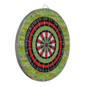 Noel Kerstmis Dartbord (Voorkant Links)