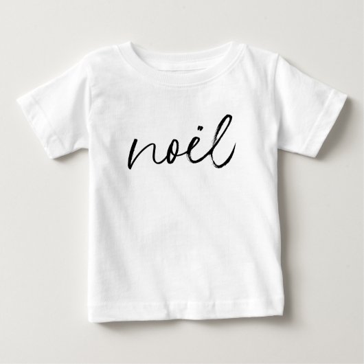 Noel Kerstmis Handlettering Minimaal Elegant (Voorkant)