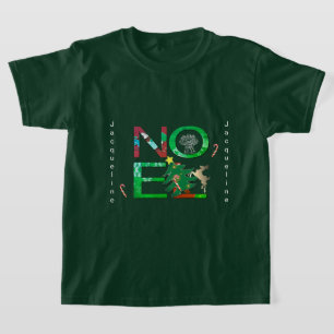 "Noel" Kerstmis T-shirt