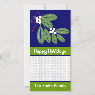 Noël Kiss Cartes photos