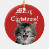 Noël kitty ornement rouge (Dos)