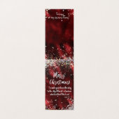 Noël KJV Écriture Joyeux Noël chrétien (Outside Unfolded)