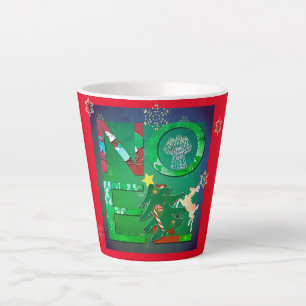 "Noel" Latte Mug de Noël