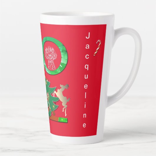 "Noel" Latte Mug de Noël (Droite)