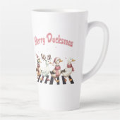 Noël Latte Mug Merry Ducksmas (Droite)