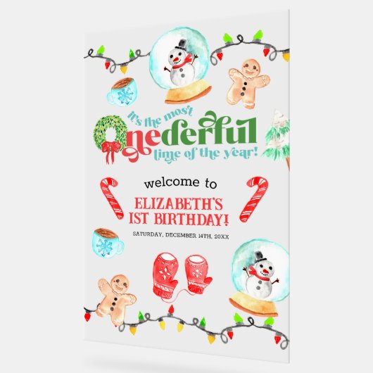 Noël le plus ONEDERFUL Premier anniversaire (Angle)