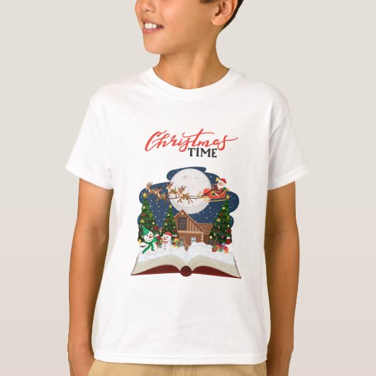 Noël Le T-shirt de l'enfant (Devant)