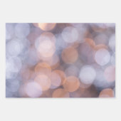 Noël Light Bokeh Bubbles Wrap papier d'artisanat (Devant 2)