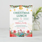 Noël Lunch Invitations Brunch de Noël (Debout devant)