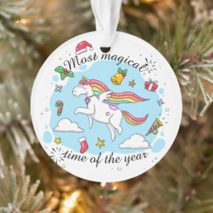 Noël magique à Noël Unicorn