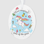 Noël magique à Noël Unicorn (devant)