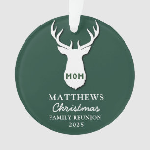 Noël Mappage Famille Réunion Maman Personnalisée