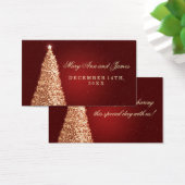 Noel Mariage Favor Balise Or Rouge (Bureau)