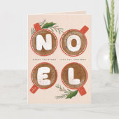 Noel Marshmallows Heet Cacao  Feestdagen Kaart (Voorkant)