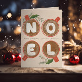 Noel Marshmallows Warme Chocolademelk  Feestdagen Kaart