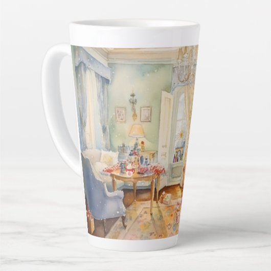 Noel Matin Dernière Mug (Angle gauche)