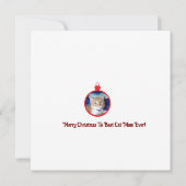 Noël, Meilleure Maman de Chat Ever , Carte Plate (Dos)