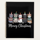 Noël Meowy Bonne année Chat Amoureux des chats Noë (Devant)