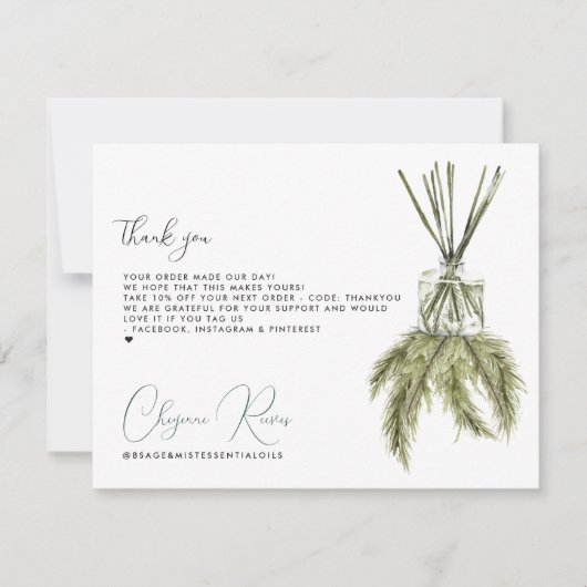 Noël | Merci client (Devant)