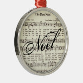 Noel Metal Ornament (Rechts)