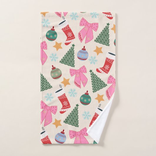 Noël mignon (Serviette à main)