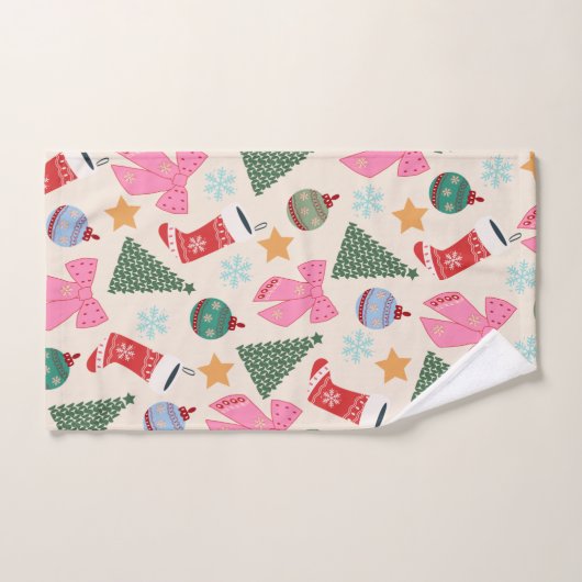 Noël mignon (Serviette à main)