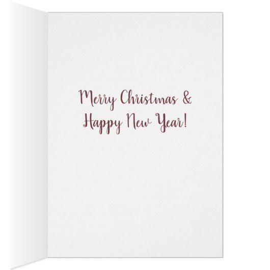 Noël mignon Comme Pas De Pun D'Otter Carte de voeu (Intérieur (Droit))