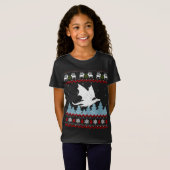 Noël mignon Dragon laide Sweat Noël (Devant entier)