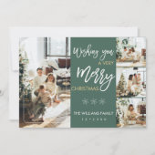 Noël minimaliste avec Carte photo (Devant)